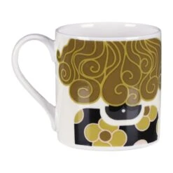 Orla Kiely Dee Dee Olive Large Mug -Yankee Candle Sales mclaggan smith orla kiely msqok172 dee dee olive large mug 03