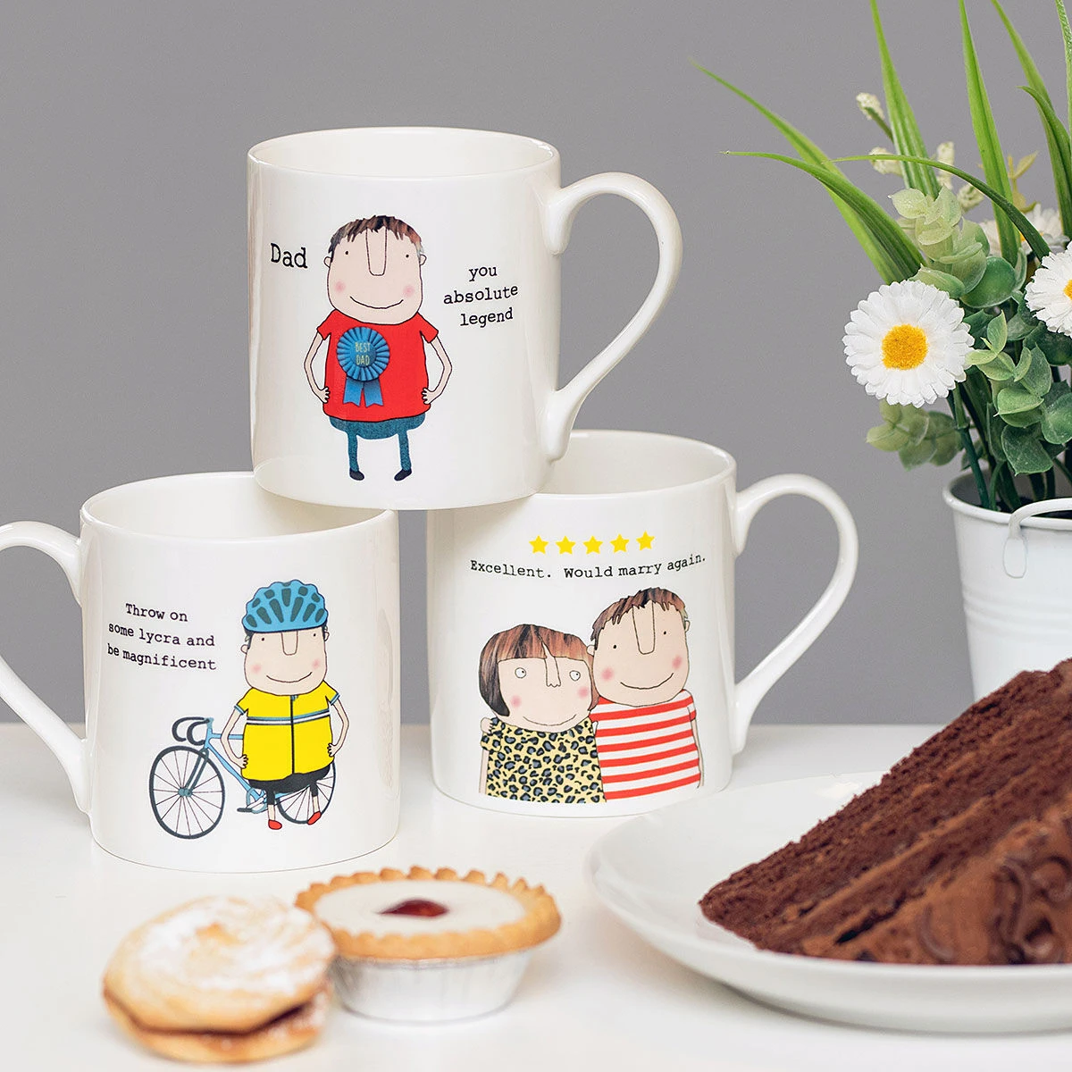 Rosie Made A Thing ‘Throw On Some Lycra’ Mug 3 Rosie Made A Thing ‘Throw On Some Lycra’ Mug - Image 3