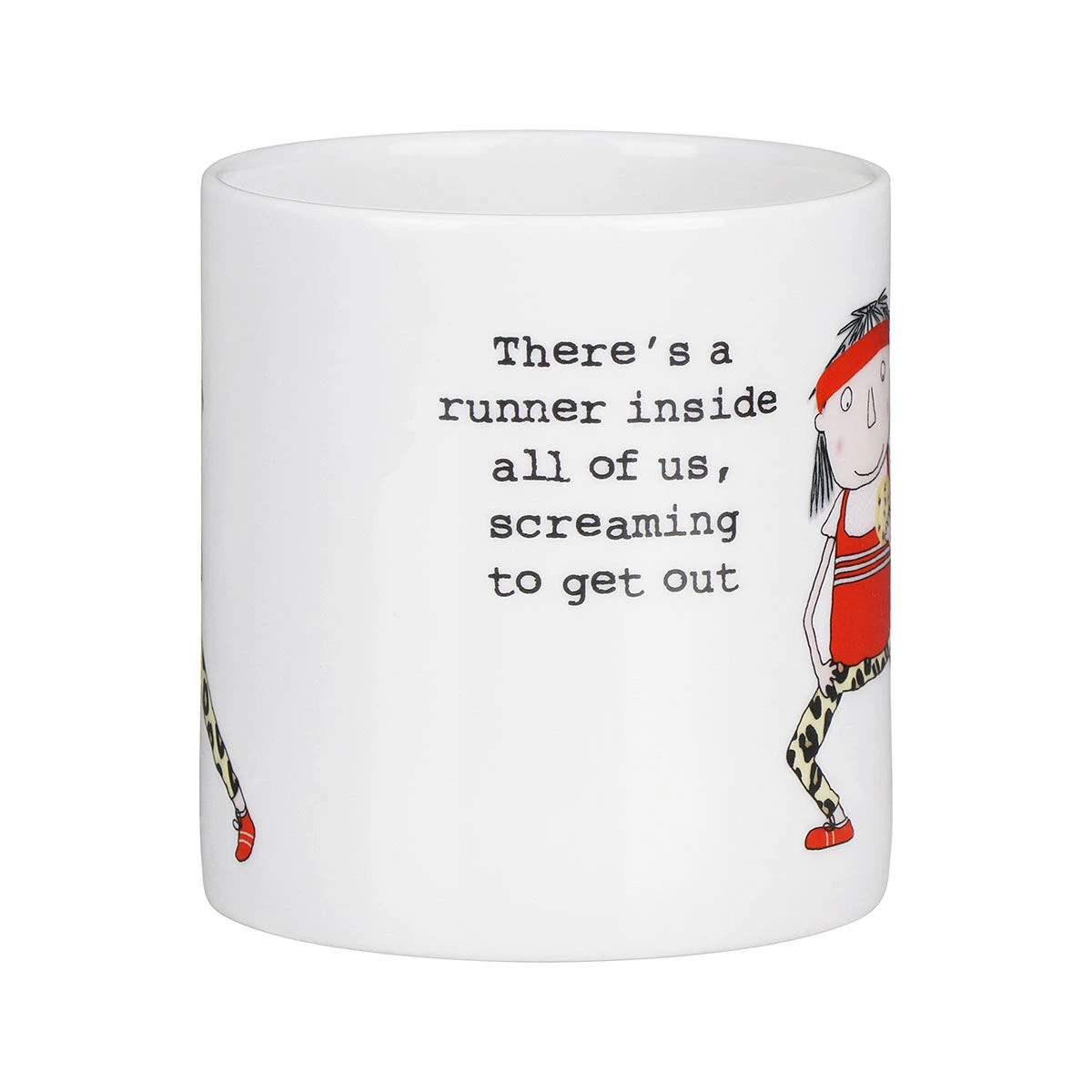 Rosie Made A Thing ‘Runner Inside’ Mug 2 Rosie Made A Thing ‘Runner Inside’ Mug - Image 2