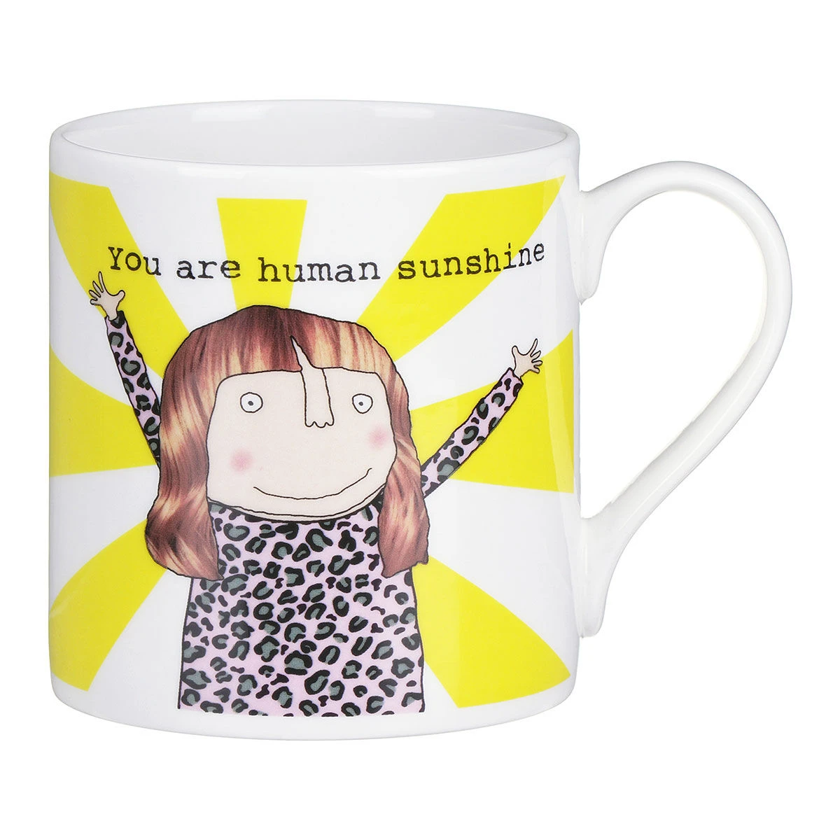 Rosie Made A Thing ‘Human Sunshine’ Mug 1 Rosie Made A Thing ‘Human Sunshine’ Mug