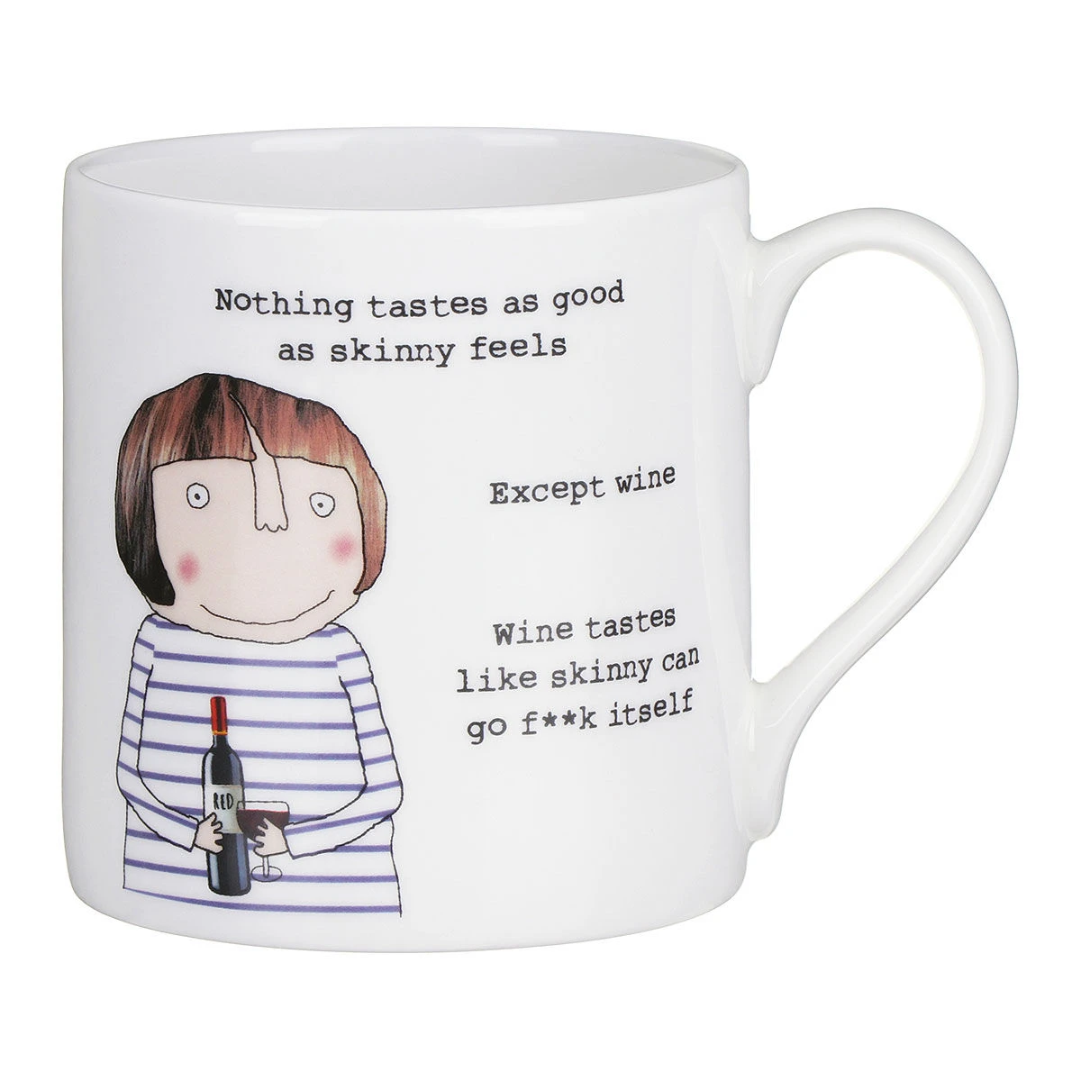 Rosie Made A Thing ‘Except Wine’ Mug 1 Rosie Made A Thing ‘Except Wine’ Mug
