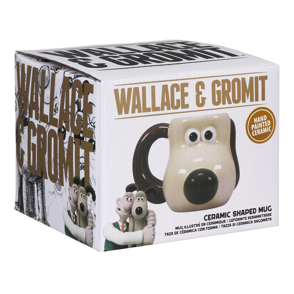 Wallace & Gromit– Gromit Shaped Mug 3 Wallace & Gromit– Gromit Shaped Mug - Image 3