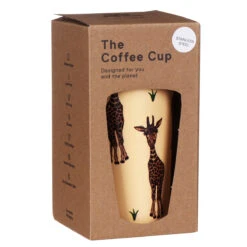 Eco Chic Beige Giraffe Stainless Steel Travel Coffee Cup -Yankee Candle Sales n26 eco chic beige giraffe stainless steel travel coffee cup 04