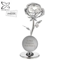 Personalised Crystocraft Rose Ornament -Yankee Candle Sales p0104i34 pmc personalised crystocraft rose ornament 1