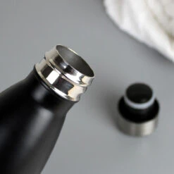 Personalised Black Metal Insulated Drinks Bottle -Yankee Candle Sales p0104l58 5