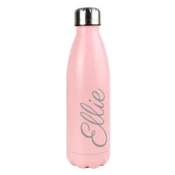 Personalised Pink Metal Insulated Drinks Bottle 6 Personalised Pink Metal Insulated Drinks Bottle -Yankee Candle Sales p0104l63 1