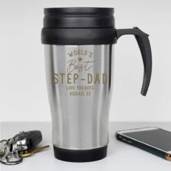 Personalised ‘World’s Best’ Travel Mug