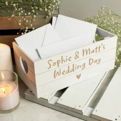 Personalised Free Text Heart White Wooden Crate 7 Personalised Free Text Heart White Wooden Crate -Yankee Candle Sales p0111d48 personalised free text heart white wooden crate 3
