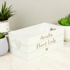 Personalised Free Text Heart White Wooden Crate 8 Personalised Free Text Heart White Wooden Crate -Yankee Candle Sales p0111d48 personalised free text heart white wooden crate 4