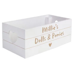 Personalised Free Text Heart White Wooden Crate 9 Personalised Free Text Heart White Wooden Crate -Yankee Candle Sales p0111d48 personalised free text heart white wooden crate 5