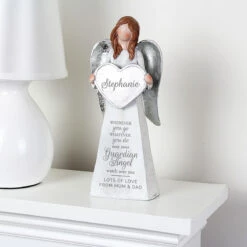 Personalised ‘Guardian Angel’ Memorial Angel Ornament -Yankee Candle Sales p011393 2 1
