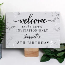 Personalised Welcome Metal Sign -Yankee Candle Sales p0804a64 personalised welcome metal sign 5