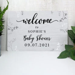 Personalised Welcome Metal Sign -Yankee Candle Sales p0804a64 personalised welcome metal sign 6