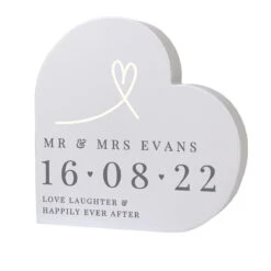 Personalised Free Text Free Standing Heart Ornament -Yankee Candle Sales p1011f49 pmc personalised free text free standing heart ornament 5