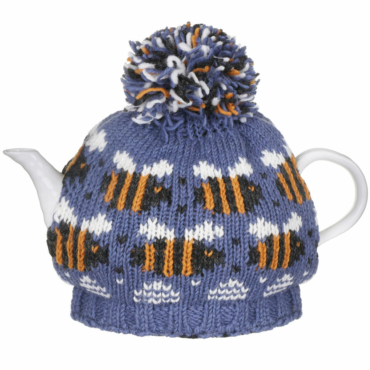 Pachamama Beehive Denim Tea Cosy 2 Pachamama Beehive Denim Tea Cosy - Image 2