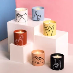 Paddywax Impressions 163g ‘Hang Loose’ Ocean Rose & Bay Soy Candle 5 Paddywax Impressions 163g ‘Hang Loose’ Ocean Rose & Bay Soy Candle -Yankee Candle Sales paddywax impressions candle range image 5