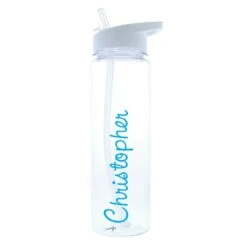 Personalised Island Water Bottle With Blue Text 9 Personalised Island Water Bottle With Blue Text -Yankee Candle Sales peronalised memento company p103212 blue island water bottle 2