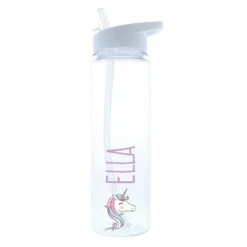 Personalised Unicorn Water Bottle 9 Personalised Unicorn Water Bottle -Yankee Candle Sales personalised memento company p103207 unicorn water bottle 2