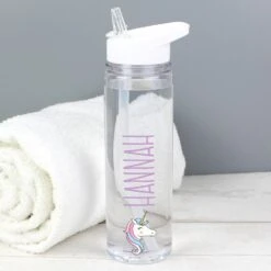 Personalised Unicorn Water Bottle 7 Personalised Unicorn Water Bottle -Yankee Candle Sales personalised memento company p103207 unicorn water bottle 5