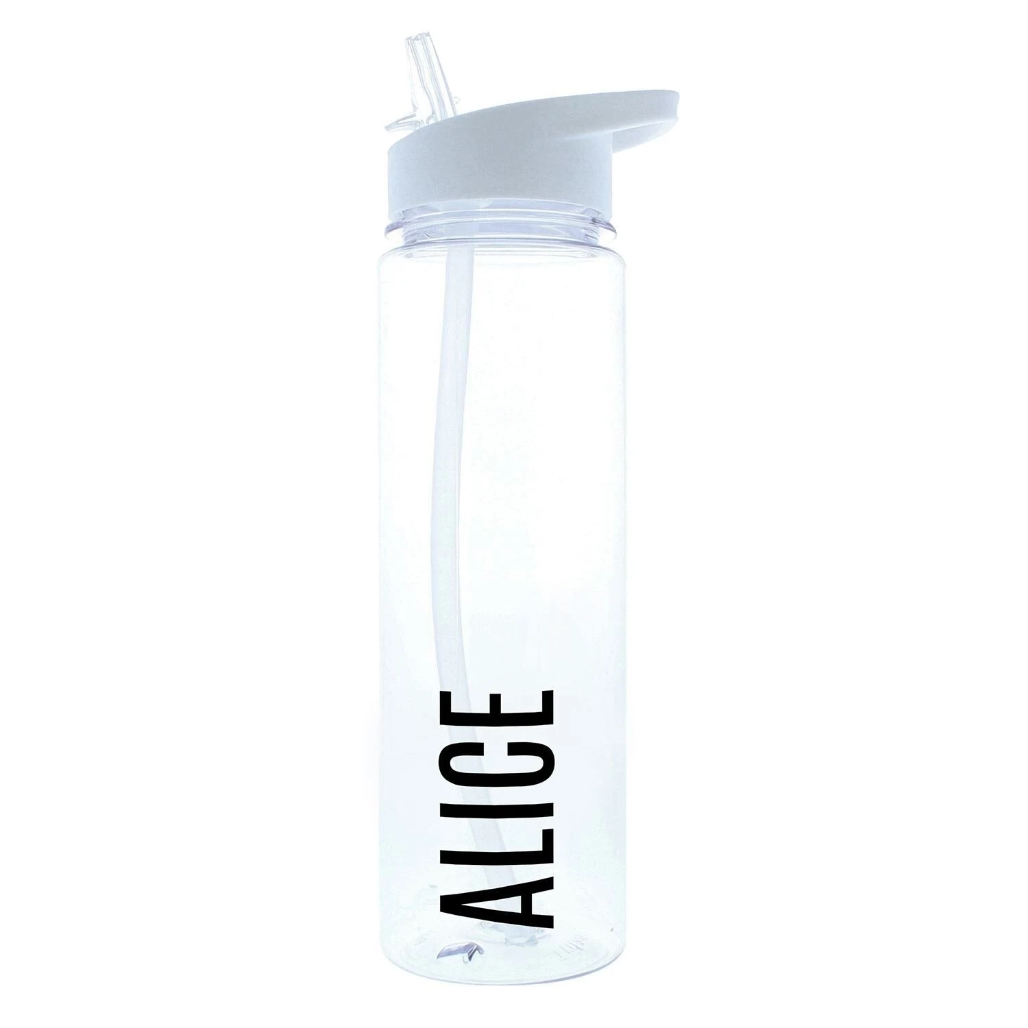 Personalised Black Letter Water Bottle 6 Personalised Black Letter Water Bottle - Image 6