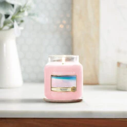 Yankee Candle Pink Sands Medium Jar Candle -Yankee Candle Sales pink sands medium jar