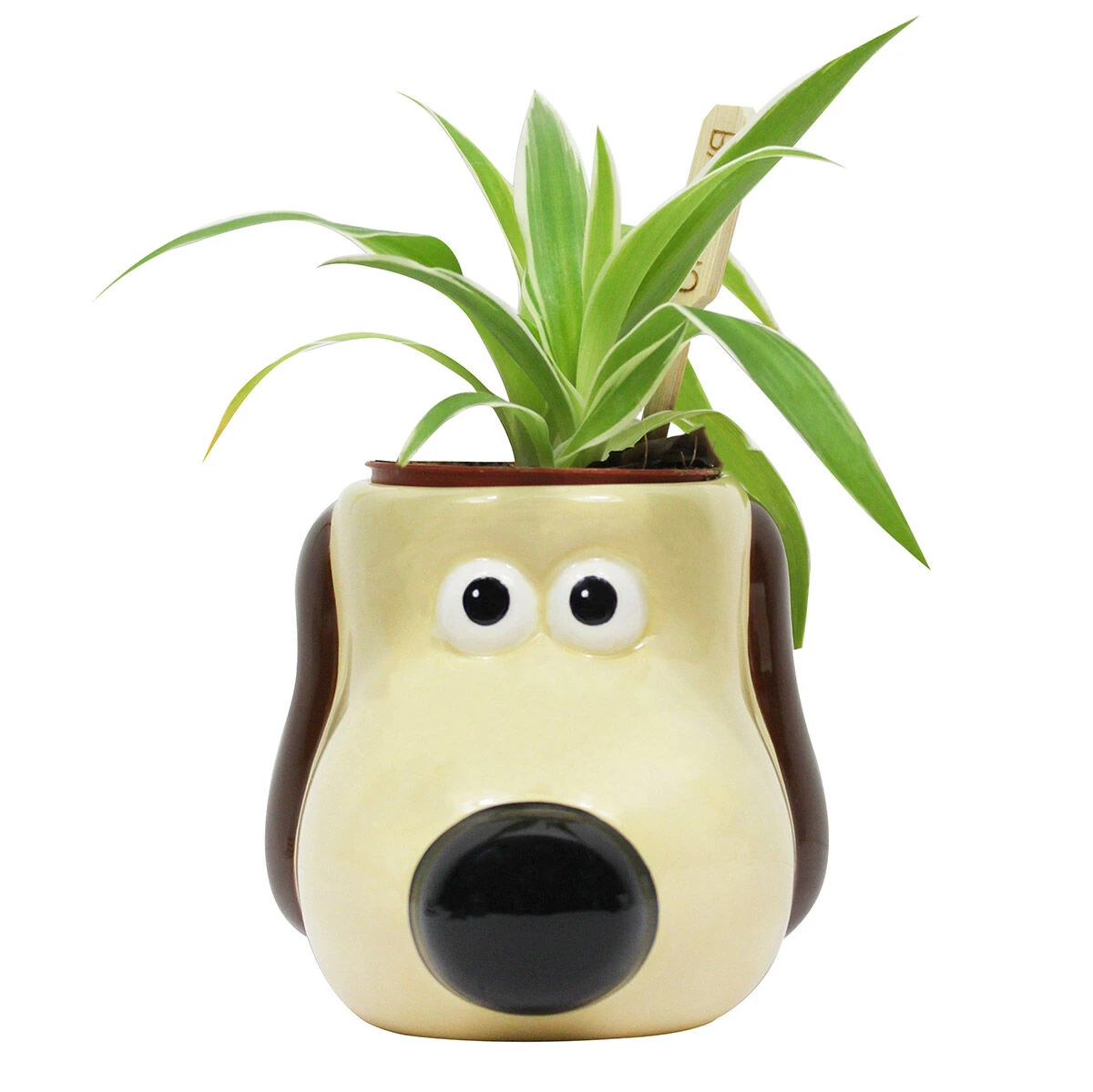 Wallace & Gromit– Gromit Shaped Plant Pot 2 Wallace & Gromit– Gromit Shaped Plant Pot - Image 2