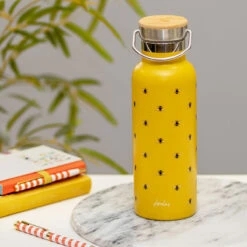 Joules Bees Metal Water Bottle -Yankee Candle Sales portico jls2104 j joules bees metal water bottle lifestyle