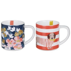 Joules The Bright Side Set Of Two Stackable Mugs 10 Joules The Bright Side Set Of Two Stackable Mugs -Yankee Candle Sales portico jls2193 joules the bright side set of two stackable mugs 3