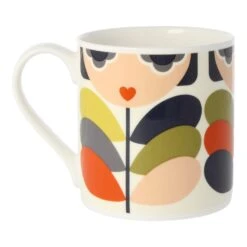 Orla Kiely Lady Stem Multi Large Mug -Yankee Candle Sales qok130c