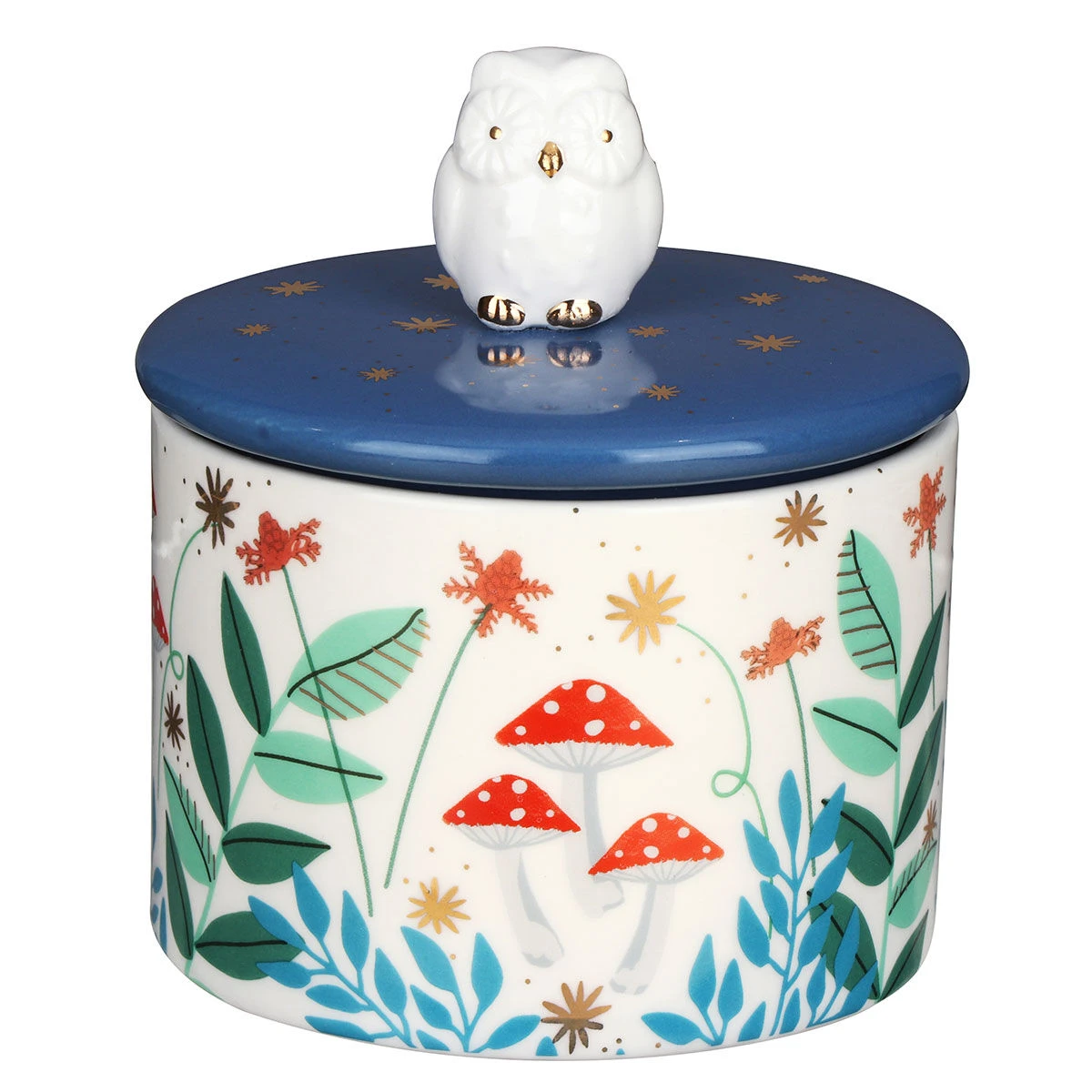 House Of Disaster Secret Garden Owl Jar 1 House Of Disaster Secret Garden Owl Jar