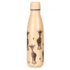 Eco Chic Beige Giraffe 500ml Thermal Drinks Bottle