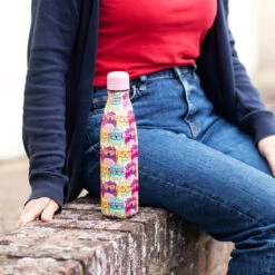 Eco Chic Cats With Glasses 500ml Thermal Drinks Bottle 5 Eco Chic Cats With Glasses 500ml Thermal Drinks Bottle -Yankee Candle Sales t38 eco chic cats with glasses 50ml thermal drinks bottle lifestyle