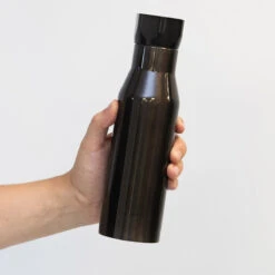 Ted Baker BOTMAN Shiny Black Water Bottle -Yankee Candle Sales ted baker 259724 black botman shiny black water bottle lifestyle