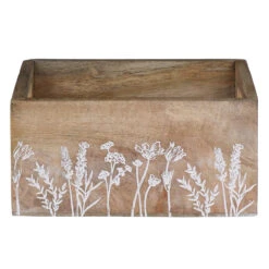 Transomnia Small Wooden Meadow Flowers Trug 8 Transomnia Small Wooden Meadow Flowers Trug -Yankee Candle Sales transomnia boxx226 meadow flowers small wooden trug 1