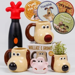 Wallace & Gromit– Gromit Shaped Plant Pot 11 Wallace & Gromit– Gromit Shaped Plant Pot -Yankee Candle Sales wallace and gromit range shot 5