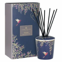 Sara Miller Chelsea Navy Amber, Orchid And Lotus Blossom 200ml Reed Diffuser