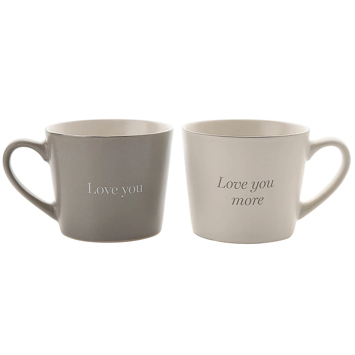 Widdop & Co Amore ‘Love You & Love You More’ Boxed Set Of 2 Mugs 1 Widdop & Co Amore ‘Love You & Love You More’ Boxed Set Of 2 Mugs
