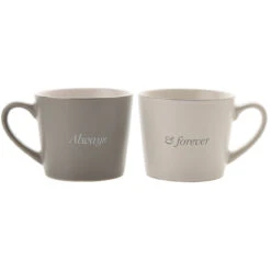 Widdop & Co Amore ‘Always & Forever’ Boxed Set Of 2 Mugs