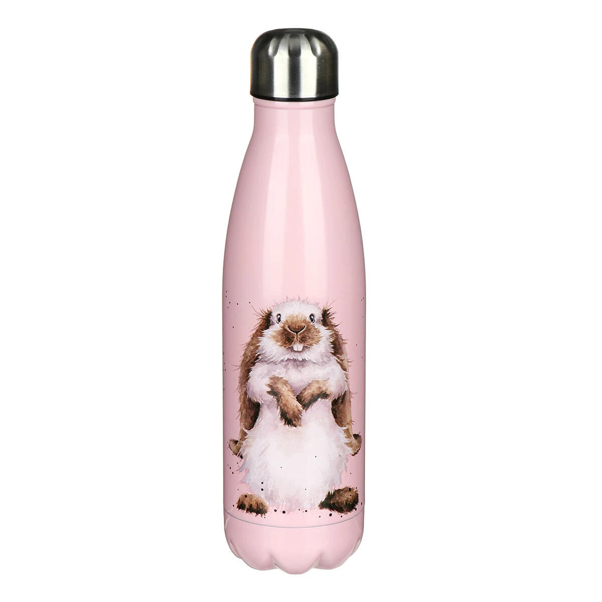 Wrendale ‘Piggy In The Middle’ Guinea Pig 500ml Water Bottle 2 Wrendale ‘Piggy In The Middle’ Guinea Pig 500ml Water Bottle - Image 2
