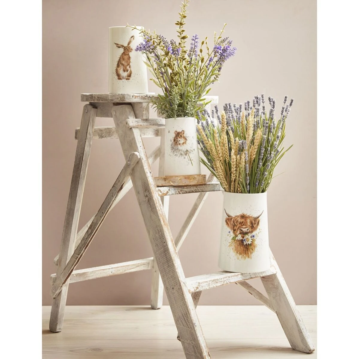 Wrendale Country Mice 14cm Vase 3 Wrendale Country Mice 14cm Vase - Image 3