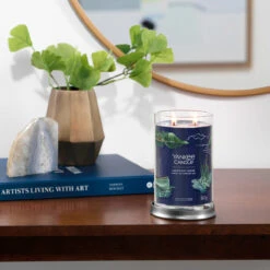 Yankee Candle Lakefront Lodge Signature Large Tumbler Candle 6 Yankee Candle Lakefront Lodge Signature Large Tumbler Candle -Yankee Candle Sales yankee candle 1630058e lakefront lodge signature large tumbler candle lifestyle 1