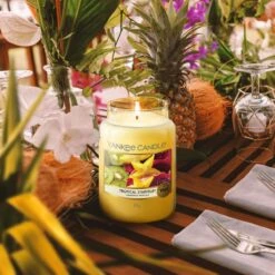 Yankee Candle Tropical Starfruit Large Jar Candle -Yankee Candle Sales yankee candle 1630404e tropical starfruit large jar candle 4