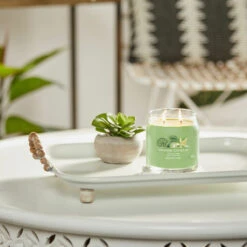 Yankee Candle Vanilla Lime Signature Medium Jar Candle -Yankee Candle Sales yankee candle 1630670e vanilla lime signature medium jar candle lifestyle 1