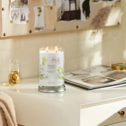 Yankee Candle Midnight Jasmine Signature Large Tumbler Candle 7 Yankee Candle Midnight Jasmine Signature Large Tumbler Candle -Yankee Candle Sales yankee candle 1630715e midnight jasmine signature large tumbler candle lifestyle 2