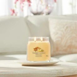 Yankee Candle Autumn Sunset Signature Medium Jar Candle -Yankee Candle Sales yankee candle 1631782e autumn sunset signature medium jar candle lifestyle 1