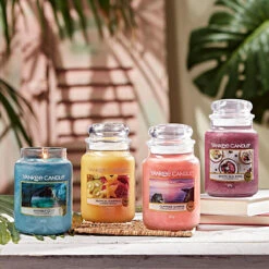 Yankee Candle Tropical Starfruit Large Jar Candle -Yankee Candle Sales yankee candle the last paradise range lifestyle 2